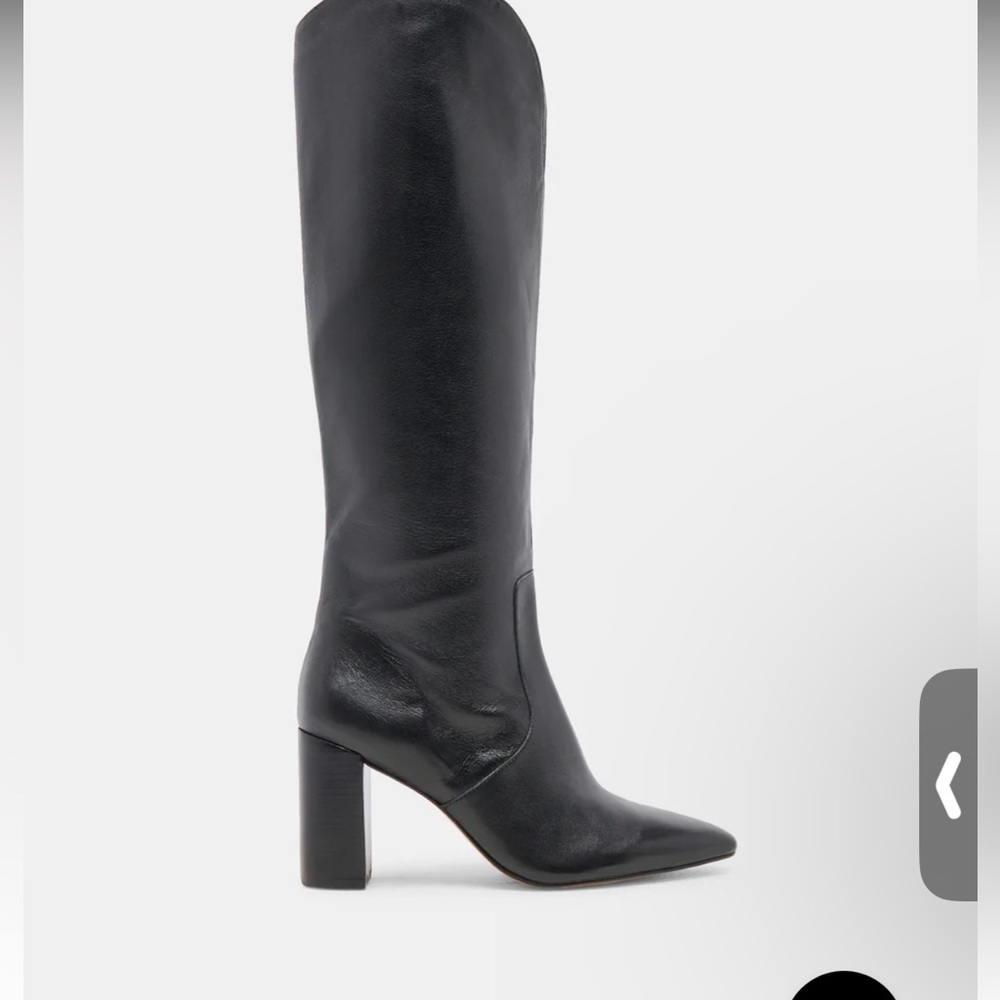 Dolce vita Nedi wide calf boots -black